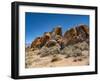 Rockpiles of the Alabama Hills served as a setting for hundreds of cowboy movies.-Betty Sederquist-Framed Photographic Print