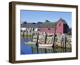 Rockport, Cape Ann, Northeast from Boston, Massachusetts, New England, USA-Walter Rawlings-Framed Photographic Print