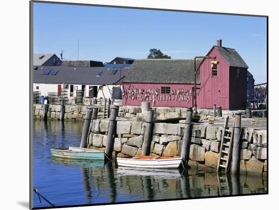 Rockport, Cape Ann, Northeast from Boston, Massachusetts, New England, USA-Walter Rawlings-Mounted Photographic Print