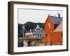 Rockport Harbor and Fishing Shack, Rock Port, Cape Ann, Massachusetts, USA-Walter Bibikow-Framed Photographic Print