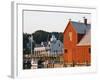 Rockport Harbor and Fishing Shack, Rock Port, Cape Ann, Massachusetts, USA-Walter Bibikow-Framed Photographic Print