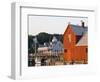 Rockport Harbor and Fishing Shack, Rock Port, Cape Ann, Massachusetts, USA-Walter Bibikow-Framed Photographic Print