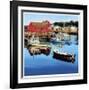 Rockport Harbor-Tom Swimm-Framed Giclee Print