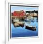 Rockport Harbor-Tom Swimm-Framed Giclee Print