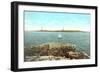 Rockport, Mass., Thatchers Lights-null-Framed Art Print