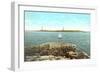 Rockport, Mass., Thatchers Lights-null-Framed Art Print