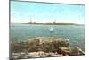 Rockport, Mass., Thatchers Lights-null-Mounted Art Print