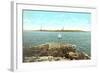 Rockport, Mass., Thatchers Lights-null-Framed Art Print