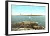 Rockport, Mass., Thatchers Lights-null-Framed Art Print