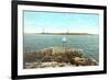 Rockport, Mass., Thatchers Lights-null-Framed Art Print