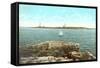 Rockport, Mass., Thatchers Lights-null-Framed Stretched Canvas