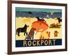 Rockport-Stephen Huneck-Framed Giclee Print