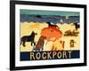 Rockport-Stephen Huneck-Framed Giclee Print