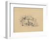 Rocks, 1839-James Goodwin Clonney-Framed Giclee Print