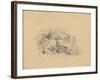 Rocks, 1839-James Goodwin Clonney-Framed Giclee Print