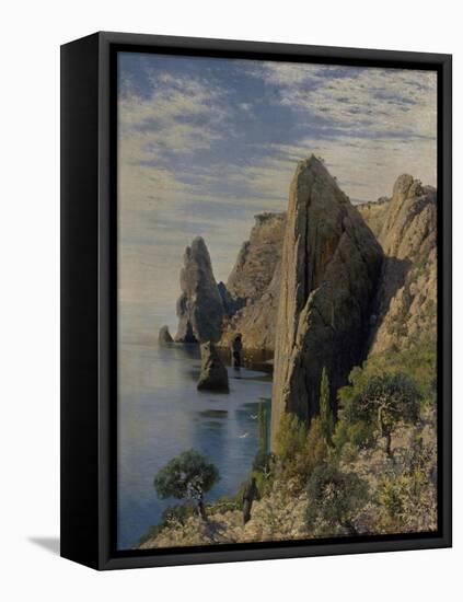 Rocks, 1884-Grigori Grigoryevich Myasoedov-Framed Stretched Canvas