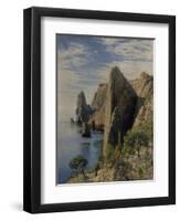 Rocks, 1884-Grigori Grigoryevich Myasoedov-Framed Giclee Print