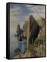 Rocks, 1884-Grigori Grigoryevich Myasoedov-Framed Stretched Canvas