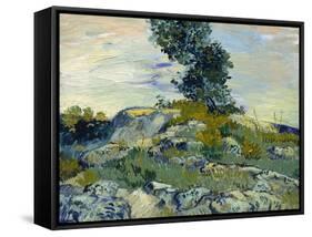 Rocks, 1888-Vincent van Gogh-Framed Stretched Canvas