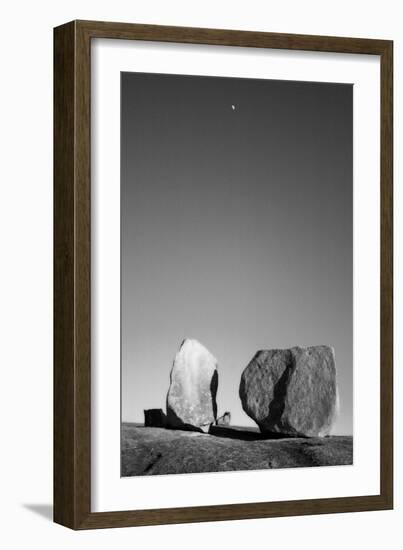 Rocks 2 Bw-John Gusky-Framed Photographic Print