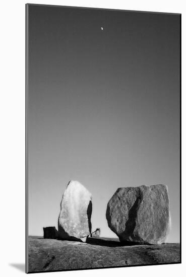 Rocks 2 Bw-John Gusky-Mounted Photographic Print