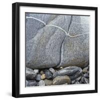 Rocks Against Boulder-Micha Pawlitzki-Framed Photographic Print