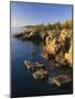 Rocks Along the Coastline in the Acadia National Park, Maine, New England, USA-Rainford Roy-Mounted Photographic Print