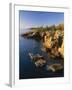 Rocks Along the Coastline in the Acadia National Park, Maine, New England, USA-Rainford Roy-Framed Photographic Print