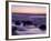 Rocks and Beach at Sunset, La Jolla, San Diego County, California, USA-Richard Cummins-Framed Photographic Print