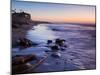Rocks and Beach at Sunset, La Jolla, San Diego County, California, USA-Richard Cummins-Mounted Photographic Print