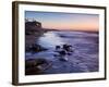 Rocks and Beach at Sunset, La Jolla, San Diego County, California, USA-Richard Cummins-Framed Photographic Print