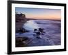 Rocks and Beach at Sunset, La Jolla, San Diego County, California, USA-Richard Cummins-Framed Photographic Print