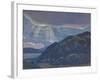 Rocks and Cliffs (From the Series Ladog), 1917-1918-Nicholas Roerich-Framed Giclee Print