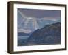 Rocks and Cliffs (From the Series Ladog), 1917-1918-Nicholas Roerich-Framed Giclee Print