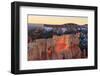 Rocks and Lone Pine Tree Lit by Dawn Light in Winter-Eleanor-Framed Photographic Print