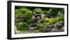 Rocks and plants in Rock Garden, Knowlton, Quebec, Canada-null-Framed Photographic Print