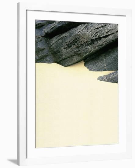 Rocks and Sand-Dezorzi-Framed Photographic Print