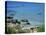 Rocks and Sea, Frangokastello, Crete, Greek Islands, Greece, Europe-Jean Brooks-Stretched Canvas