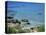 Rocks and Sea, Frangokastello, Crete, Greek Islands, Greece, Europe-Jean Brooks-Stretched Canvas