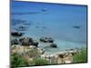 Rocks and Sea, Frangokastello, Crete, Greek Islands, Greece, Europe-Jean Brooks-Mounted Photographic Print