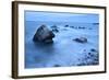 Rocks and Sea on the Fife Coast Near St. Andrews, Fife, Scotland, United Kingdom, Europe-Mark-Framed Photographic Print