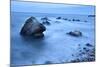 Rocks and Sea on the Fife Coast Near St. Andrews, Fife, Scotland, United Kingdom, Europe-Mark-Mounted Photographic Print