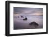 Rocks and Sea Stacks at Dawn, Bandon Beach, Oregon, United States of America, North America-James-Framed Photographic Print