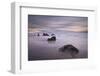 Rocks and Sea Stacks at Dawn, Bandon Beach, Oregon, United States of America, North America-James-Framed Photographic Print