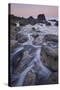 Rocks and Sea Stacks at Dawn, Ecola State Park, Oregon, United States of America, North America-James Hager-Stretched Canvas