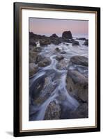 Rocks and Sea Stacks at Dawn, Ecola State Park, Oregon, United States of America, North America-James Hager-Framed Photographic Print