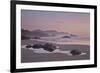 Rocks and Sea Stacks at Sunset, Ecola State Park, Oregon, United States of America, North America-James Hager-Framed Photographic Print