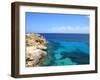 Rocks and Sea, Trapani, Favignana Island, Sicily, Italy, Mediterranean, Europe-Vincenzo Lombardo-Framed Photographic Print