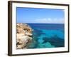 Rocks and Sea, Trapani, Favignana Island, Sicily, Italy, Mediterranean, Europe-Vincenzo Lombardo-Framed Photographic Print