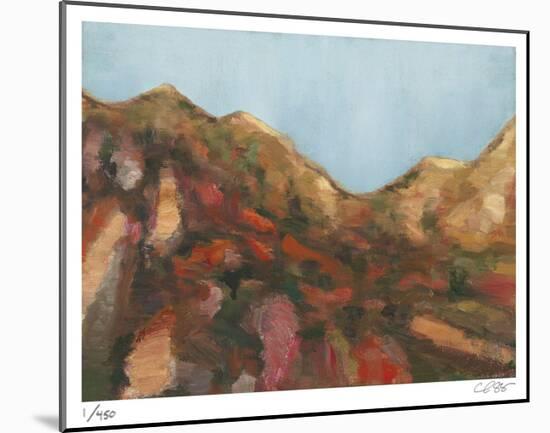 Rocks and Sky-Carl Stieger-Mounted Limited Edition